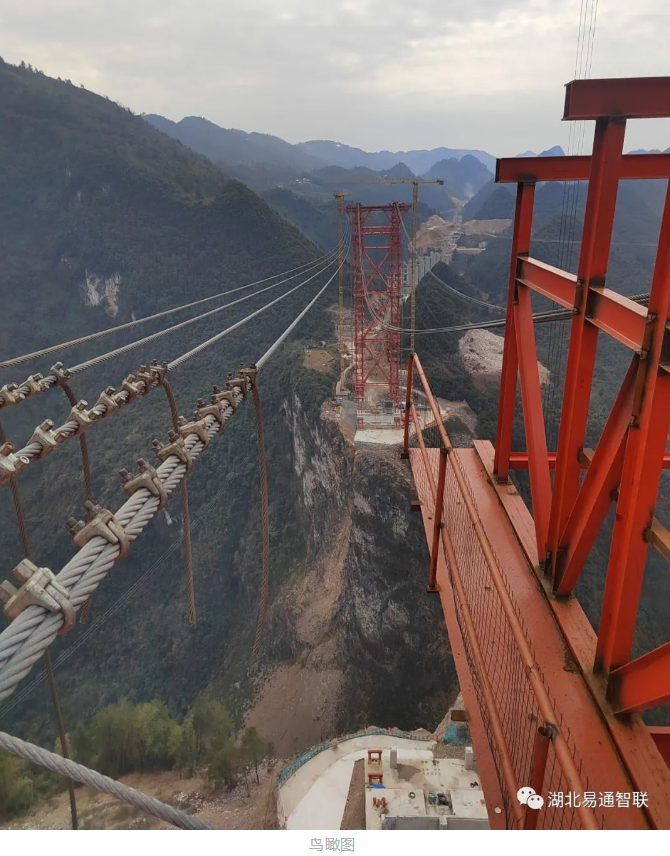 鶴峰溇水河上，峽谷中橋上建“橋”，配合完成宜來高速高難度架橋建設(shè)！