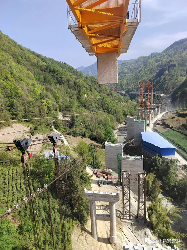 易通智聯(lián)助力九綿高速—溝家灣大橋、桂溪大橋等纜索吊安全監(jiān)控管理系統(tǒng)項目